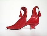 Slippers, Rosenbloom&#39;s, leather, American